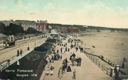 Postcard UK England Harris Promenade Douglas