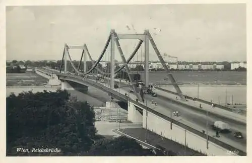 Postcard Austria Wien Reichsbrucke