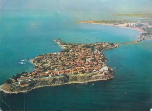 Bulgaria Nessebar aerial view