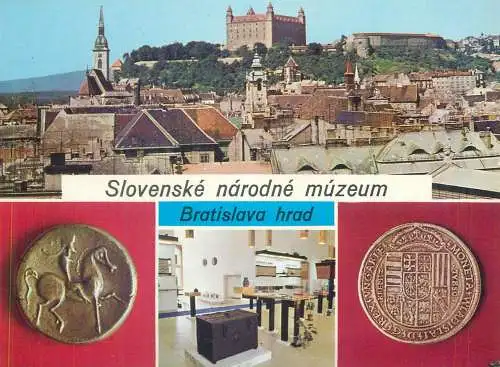 Slovakia Bratislava Castle & National museum multi view