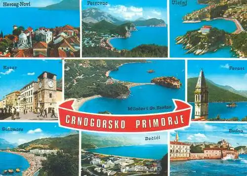 Montenegro Crngorsko Primorje multi view