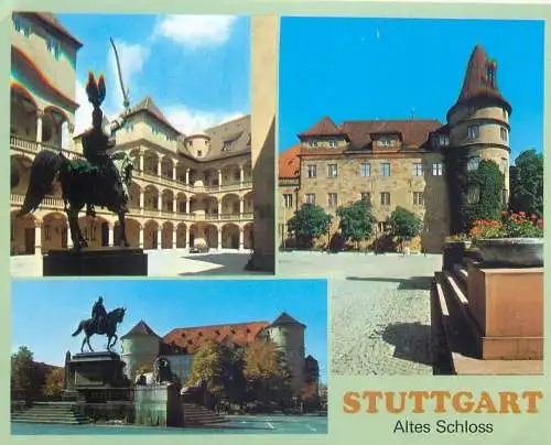 Germany Stuttgart Altes Schloss multi view