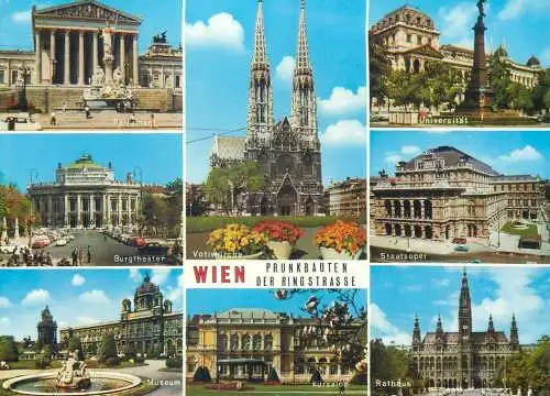 Austria Wien Prunkbauten der Ringstrasse multi view