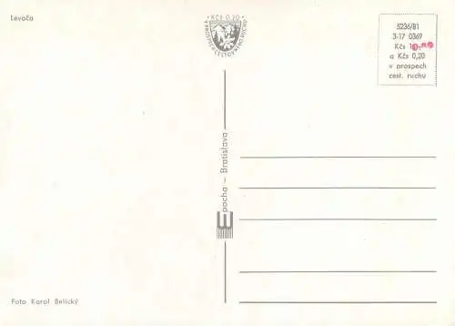 Slovakia Levoca general view