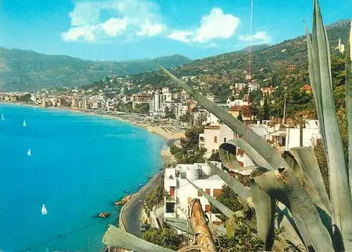 Italy Savona area Alassio Riviera dei Fiori general view