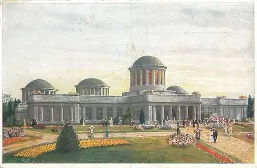 Postcard Poland Wrocław Breslau 1913