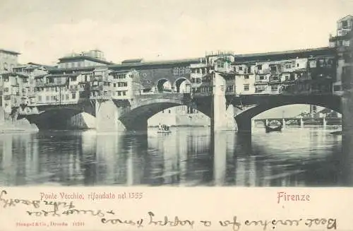 Italy Firenze Ponte Vecchio