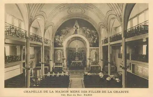 France Paris Chapelle de la Maison Merre des Filles de la Charite