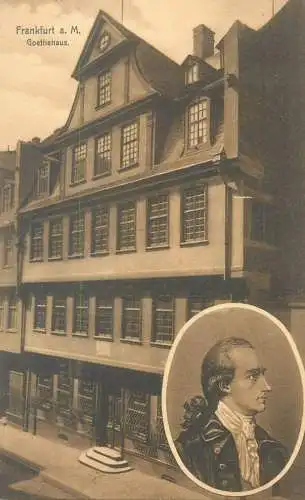 Germany Frankfurt am Main Goethehaus