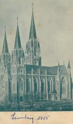 Ukraine Lviv St Elisabeth-Kirche 1915