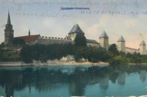 Czech Republic Nymburk fortress walls