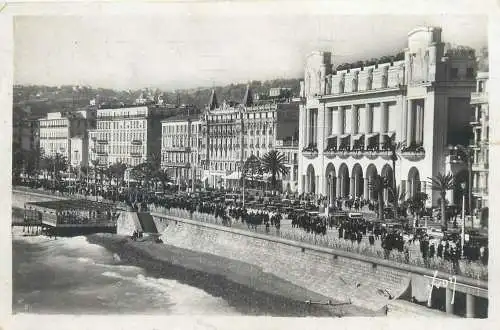 France Nice Promenade des Anglais & Palais de la Mediterranee