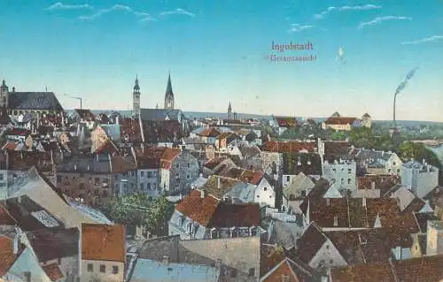 Postcard Germany Ingolstadt