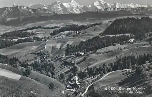 Postcard Switzerland Bern Kurhaus Moosbad