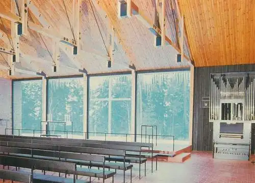 Postcard Finland Otaniemen kappeli