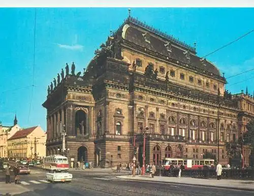 Czech Republic Prag Praha Prague National THeatre
