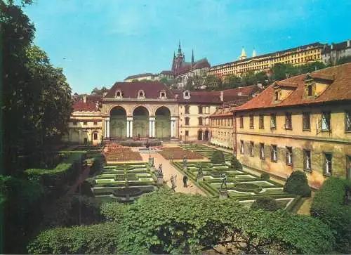Czech Republic Prag Praha Prague castle Waldstein palace Salla Terrena