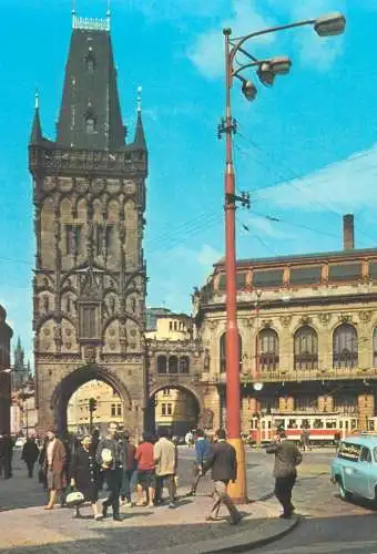 Czech Republic Prag Praha Prague the powder tower