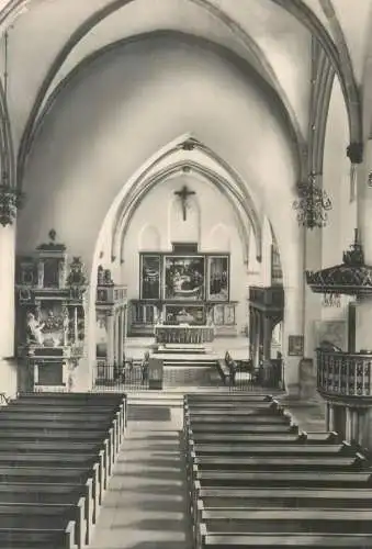 Church postcard Lutherstadt Wittenberg statten der Reformation