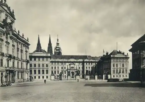 Czech Republic Prag Praha Prague castle court of honour