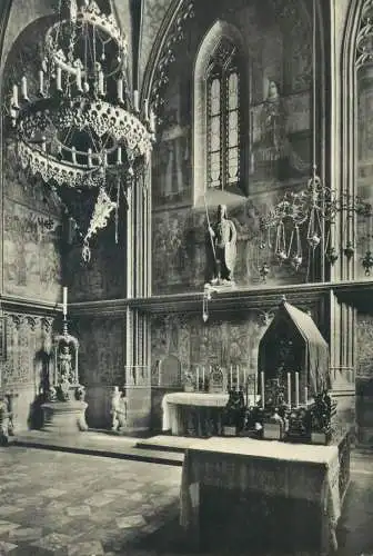 Czech Republic Prag Praha Prague castle St. Wenceslas chapel