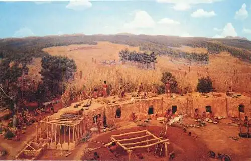 Postcard United States OK Oklahoma Oklahoma City Pueblo period Mesa Verde