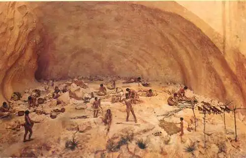 Postcard United States OK Oklahoma Oklahoma City basketmaker Mesa Verde Pueblo indians