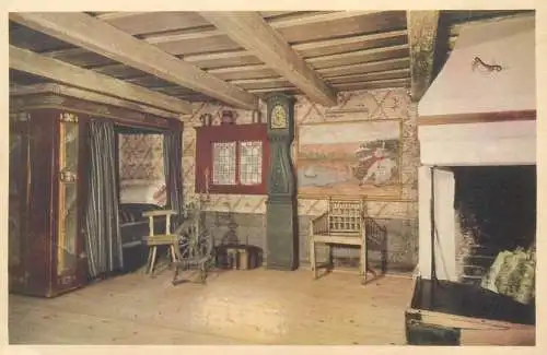 Postcard Sweden Stockholm Skansen Bolinasstugan fran Halsingland