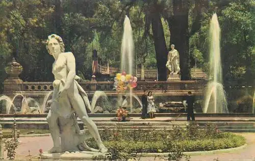 Postcard Mexico Chapultepec park