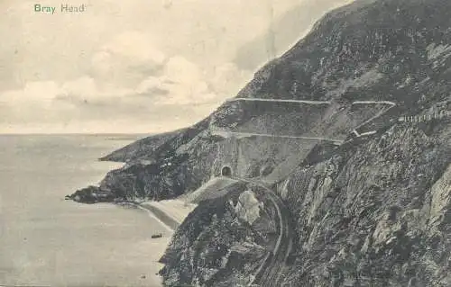 Postcard UK England Bray Head