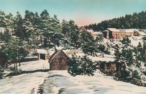 Postcard France Peira Cava general view
