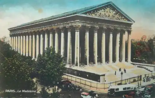Postcard France Paris la Madeleine