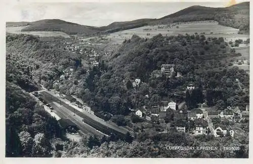 Germany Luftkurort Eppstein mit Kneippsanatorium panorama