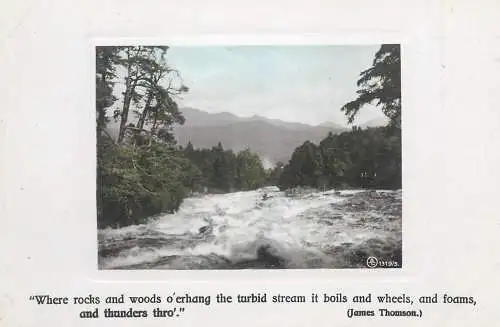 Picturesque natural landscape place to identify