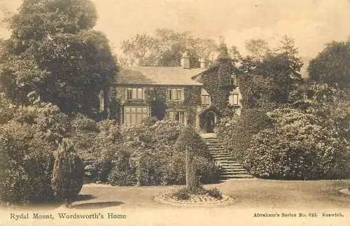 England Wordsworth's Home Rydal Mount