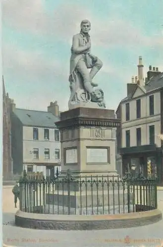 Scotland Dumfries Burns Statue
