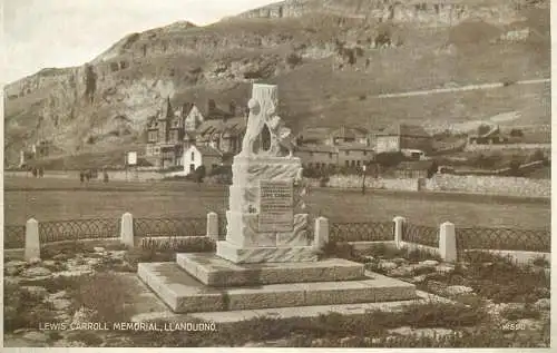 Wales Llandudno Lewis Carroll Memorial