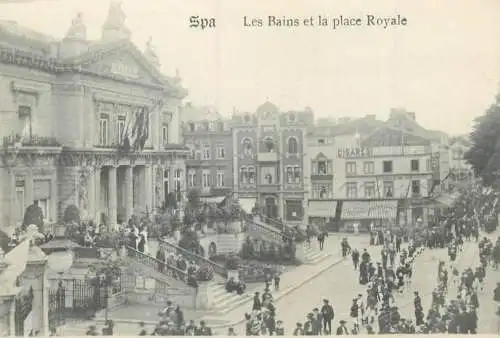 Belgium Spa Les Bains et la place Royale