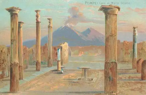 Italy Pompei Casa di Marco Olconic