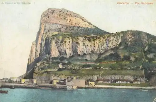 Gibraltar - The Galleries coastal scenery