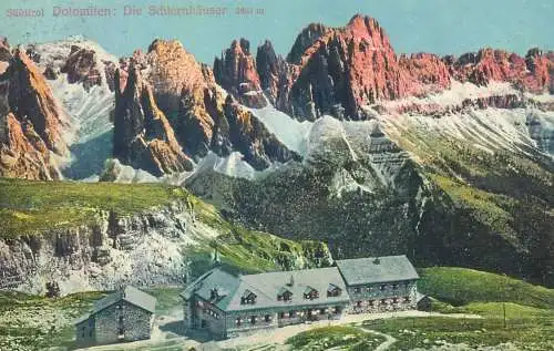 Italy Sudtirol Dolomiten Die Schelrnhauser