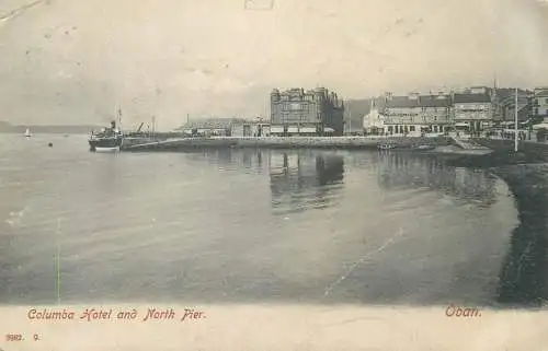 Scotland Oban Columbia Hotel and North Piert