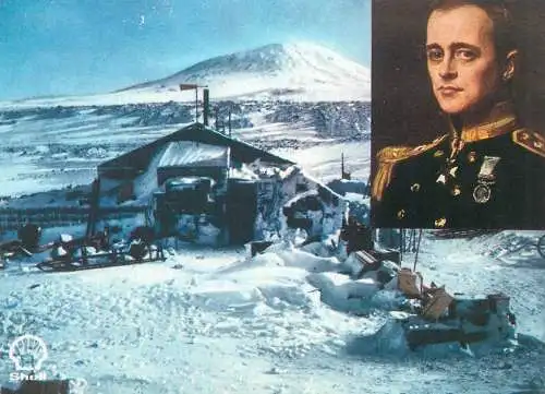 SHELL Great Britons print by Sir Arthur Bryant Robert Falcon Scott