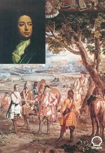 SHELL Great Britons print by Sir Arthur Bryant John Churchill 1st Duke of Marlborough