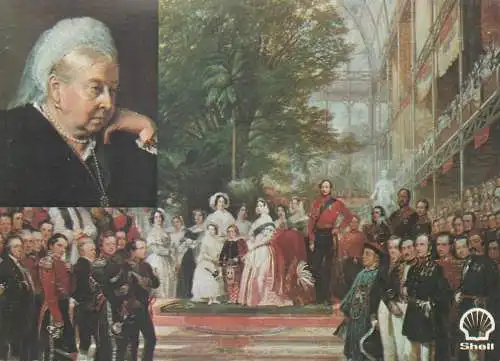 SHELL Great Britons print by Sir Arthur Bryant Queen Victoria