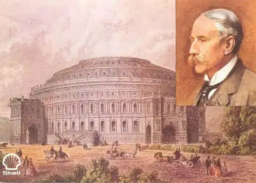 SHELL Great Britons print by Sir Arthur Bryant Sir Edward Elgar