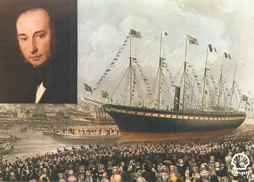 SHELL Great Britons print by Sir Arthur Bryant Isambard Kingdom Brunel