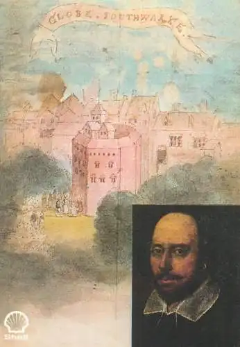 SHELL Great Britons print by Sir Arthur Bryant William Shakespeare