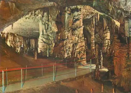 Postcard Slovenia Postojna cave