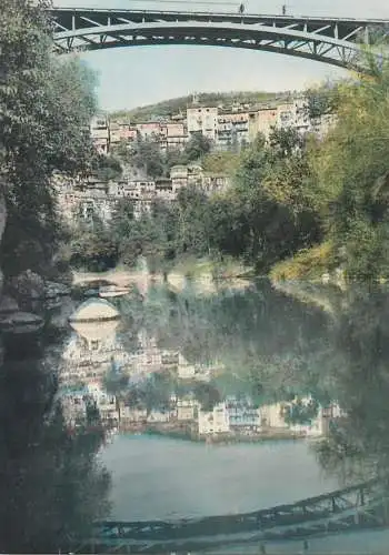 Postcard Bulgaria Stambolov bridge Veliko Tarnovo, Bulgaria